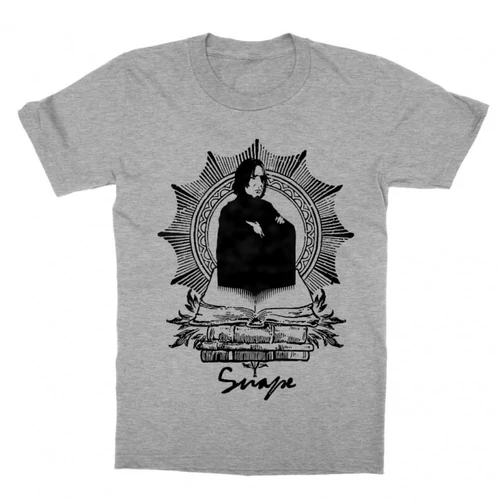 Sportszürke Harry Potter gyerek rövid ujjú póló - Snape
