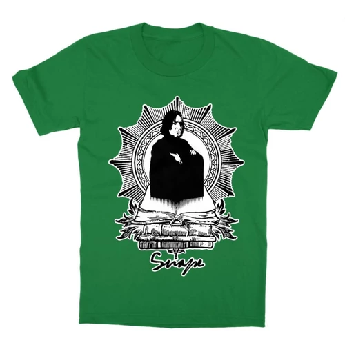 Zöld Harry Potter gyerek rövid ujjú póló - Snape