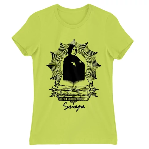 Almazöld Harry Potter női rövid ujjú póló - Snape