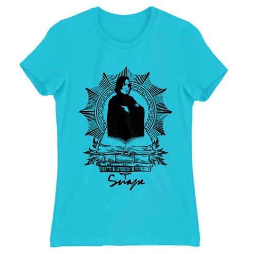 Atollkék Harry Potter női rövid ujjú póló - Snape
