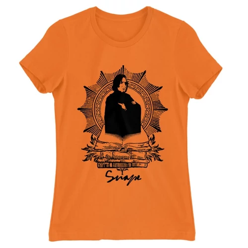 Narancs Harry Potter női rövid ujjú póló - Snape