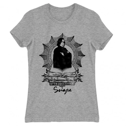 Sportszürke Harry Potter női rövid ujjú póló - Snape