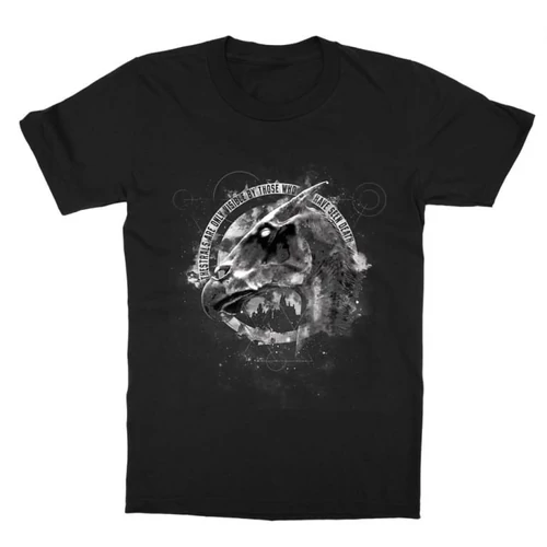 Fekete Harry Potter gyerek rövid ujjú póló - Thestral head