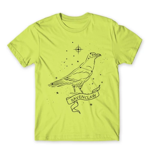 Almazöld Harry Potter férfi hosszú ujjú póló - Ravenclaw Constellation