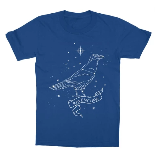 Királykék Harry Potter gyerek rövid ujjú póló - Ravenclaw Constellation