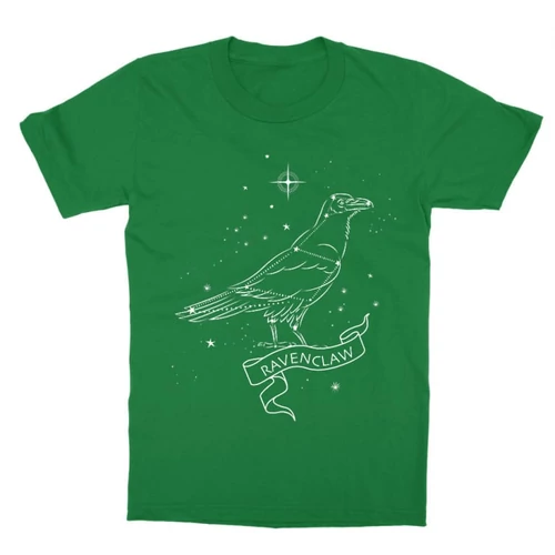 Zöld Harry Potter gyerek rövid ujjú póló - Ravenclaw Constellation
