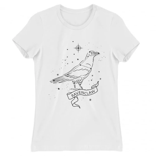 Fehér Harry Potter női rövid ujjú póló - Ravenclaw Constellation
