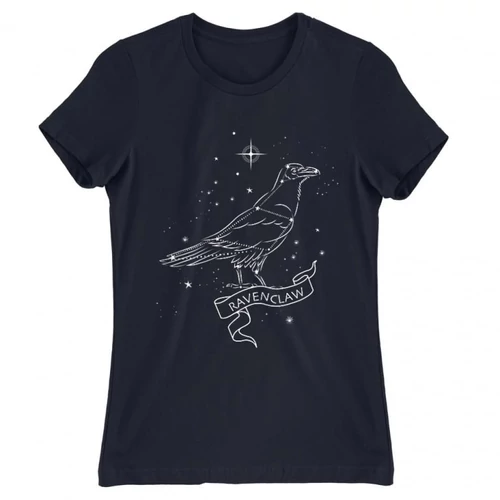 Sötétkék Harry Potter női rövid ujjú póló - Ravenclaw Constellation