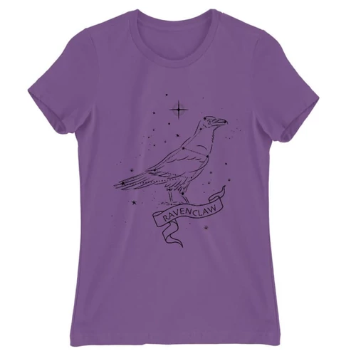 Világoslila Harry Potter női rövid ujjú póló - Ravenclaw Constellation