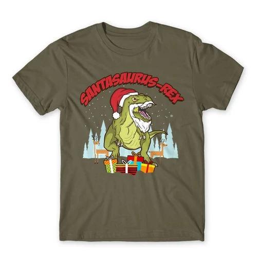 Cink Santasaurus Rex férfi rövid ujjú póló