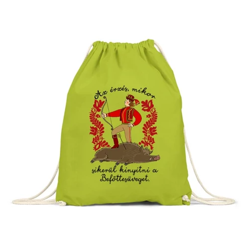 Almazöld Magyar népmesék tornazsák - Az érzés