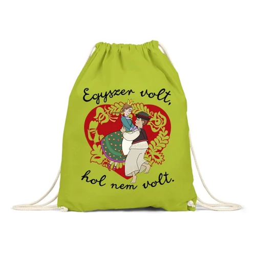 Almazöld Magyar népmesék tornazsák - Egyszer volt, hol nem volt