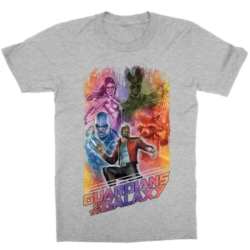 Sportszürke A galaxis őrzői gyerek rövid ujjú póló - Guardians Team Colors