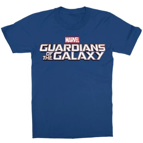 Királykék A galaxis őrzői gyerek rövid ujjú póló - Guardians Simple Logo