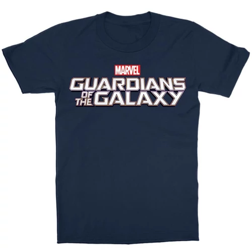 Sötétkék A galaxis őrzői gyerek rövid ujjú póló - Guardians Simple Logo