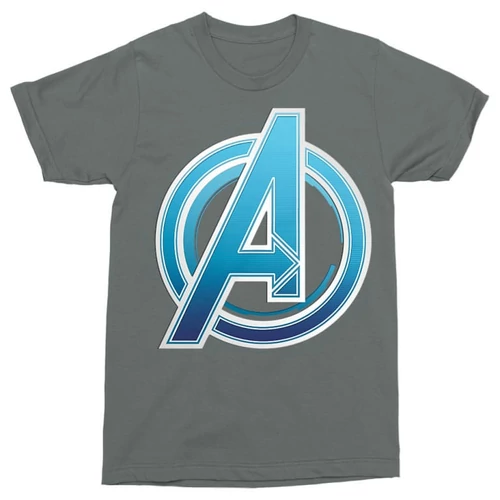 Sötétszürke Bosszúállók - Avengers - Férfi rövid ujjú póló