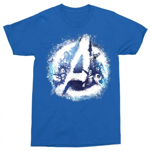 Királykék Bosszúállók - Avengers férfi rövid ujjú póló
