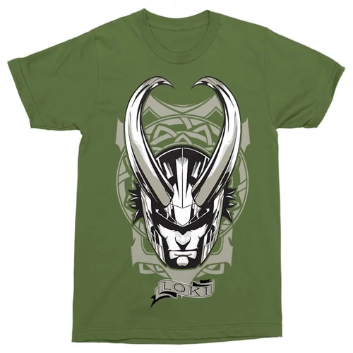 Oliva Bosszúállók - Avengers férfi rövid ujjú póló - Loki