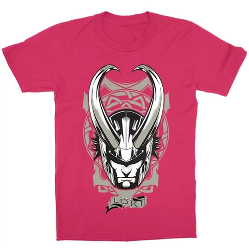 Pink Bosszúállók - Avengers gyerek rövid ujjú póló - Loki