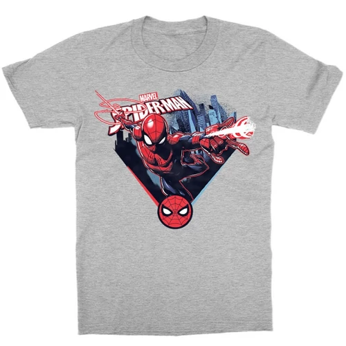 Sportszürke Pókember gyerek rövid ujjú póló - Spider-Man Jump