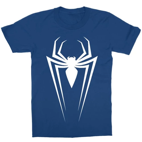 Királykék Pókember gyerek rövid ujjú póló - Spider Logo 2