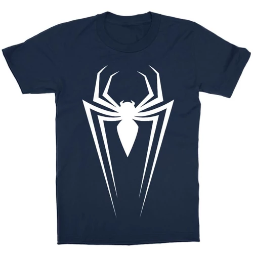 Sötétkék Pókember gyerek rövid ujjú póló - Spider Logo 2