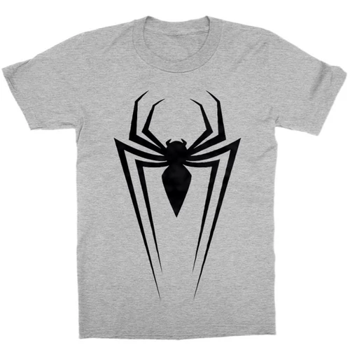 Sportszürke Pókember gyerek rövid ujjú póló - Spider Logo 2