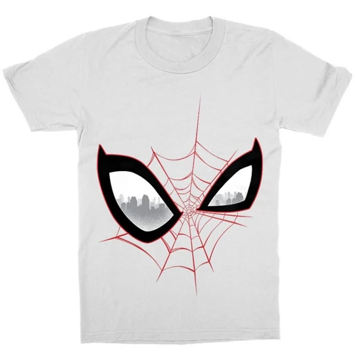 Fehér Pókember gyerek rövid ujjú póló - Spider-Man New York City