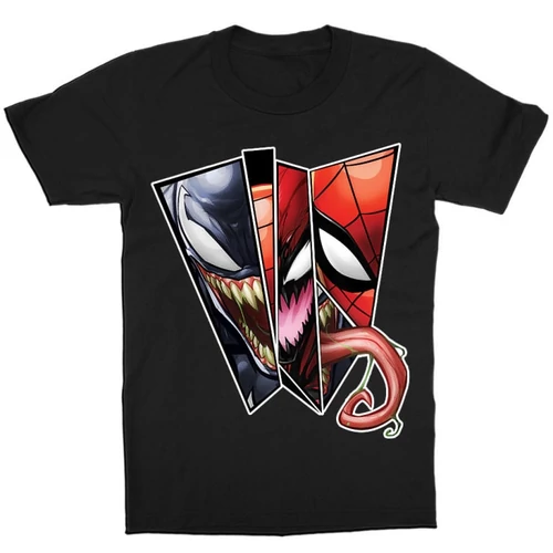 Fekete Pókember gyerek rövid ujjú póló - Venom Comics