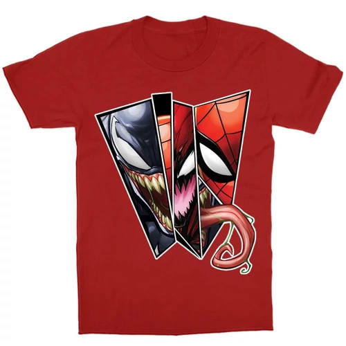 Piros Pókember gyerek rövid ujjú póló - Venom Comics
