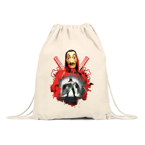 Homok A nagy pénzrablás tornazsák - Money Heist Staircase