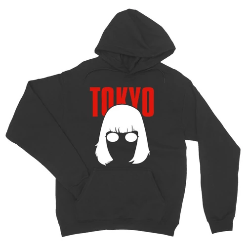 Sötétszükre A nagy pénzrablás unisex kapucnis pulóver- Tokyo