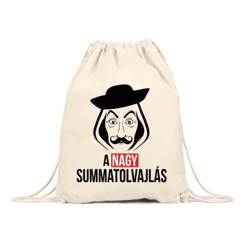 Homok A nagy pénzrablás tornazsák -  A nagy summatolvajlás