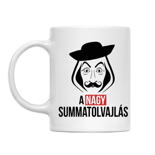 A nagy pénzrablás bögre - A nagy summatolvajlás