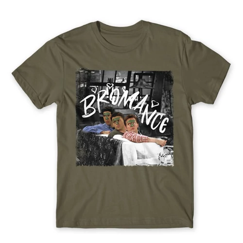 Cink Jóbarátok férfi rövid ujjú póló - Bromance