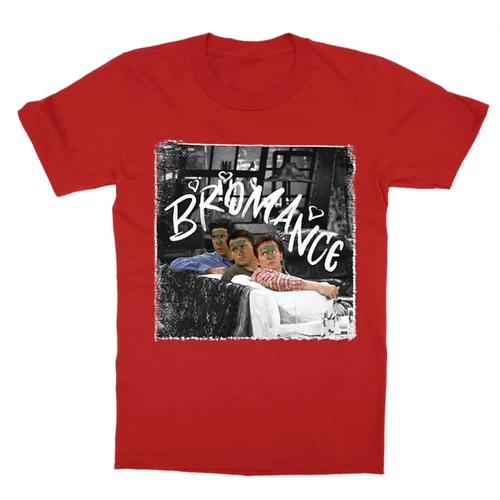 Piros Jóbarátok gyerek rövid ujjú póló - Bromance