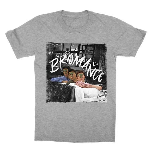 Sportszürke Jóbarátok gyerek rövid ujjú póló - Bromance