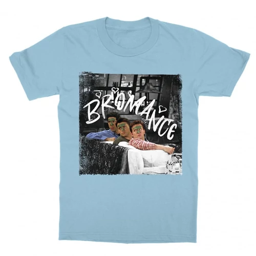 Világoskék Jóbarátok gyerek rövid ujjú póló - Bromance