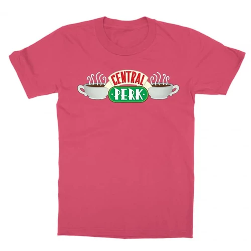 Pink Jóbarátok gyerek rövid ujjú póló - Central Perk Logo