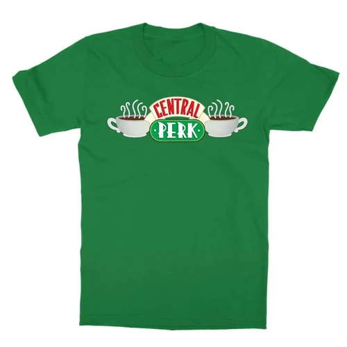 Zöld Jóbarátok gyerek rövid ujjú póló - Central Perk Logo