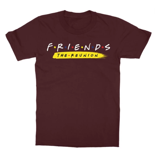 Bordó Jóbarátok gyerek rövid ujjú póló - Friends Reunion Logo