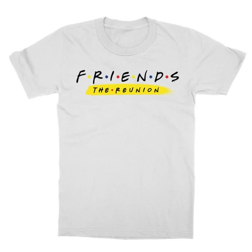 Fehér Jóbarátok gyerek rövid ujjú póló - Friends Reunion Logo