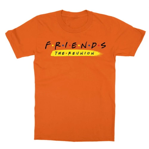 Narancs Jóbarátok gyerek rövid ujjú póló - Friends Reunion Logo