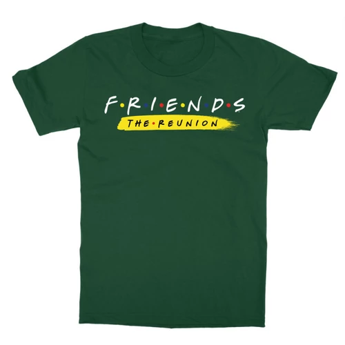 Sötétzöld Jóbarátok gyerek rövid ujjú póló - Friends Reunion Logo