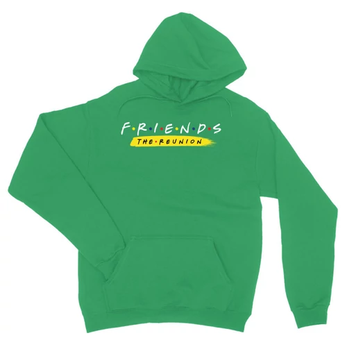 Zöld Jóbarátok kapucnis pulóver - Friends Reunion Logo
