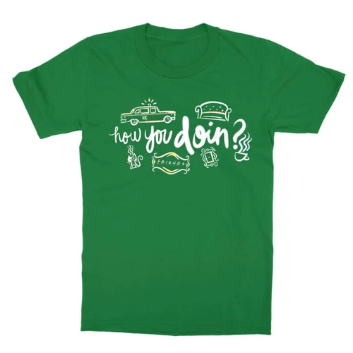 Zöld Jóbarátok gyerek rövid ujjú póló - Central Perk Logo