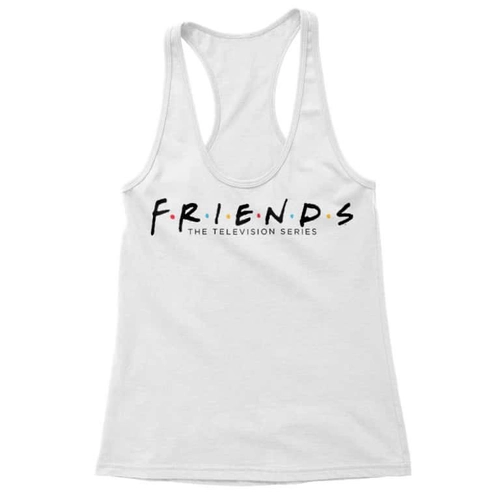 Fehér Jóbarátok női trikó - Friends Logo