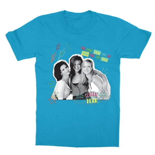 Atollkék Jóbarátok gyerek rövid ujjú póló - They don't know