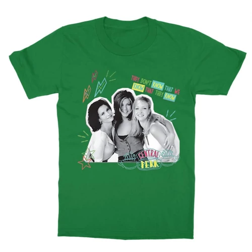 Zöld Jóbarátok gyerek rövid ujjú póló - They don't know