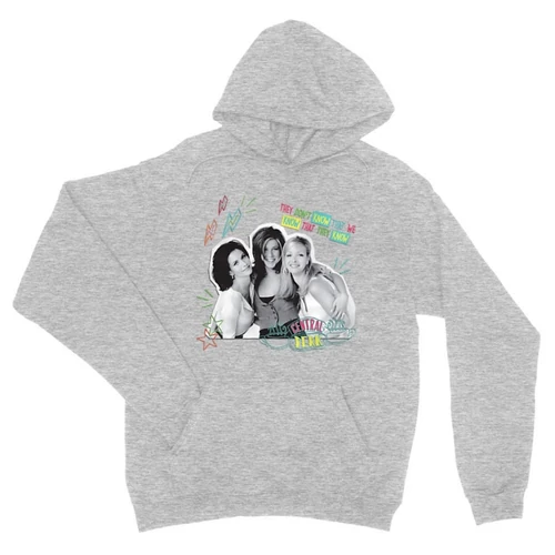 Sportszürke Jóbarátok kapucnis pulóver - They don't know